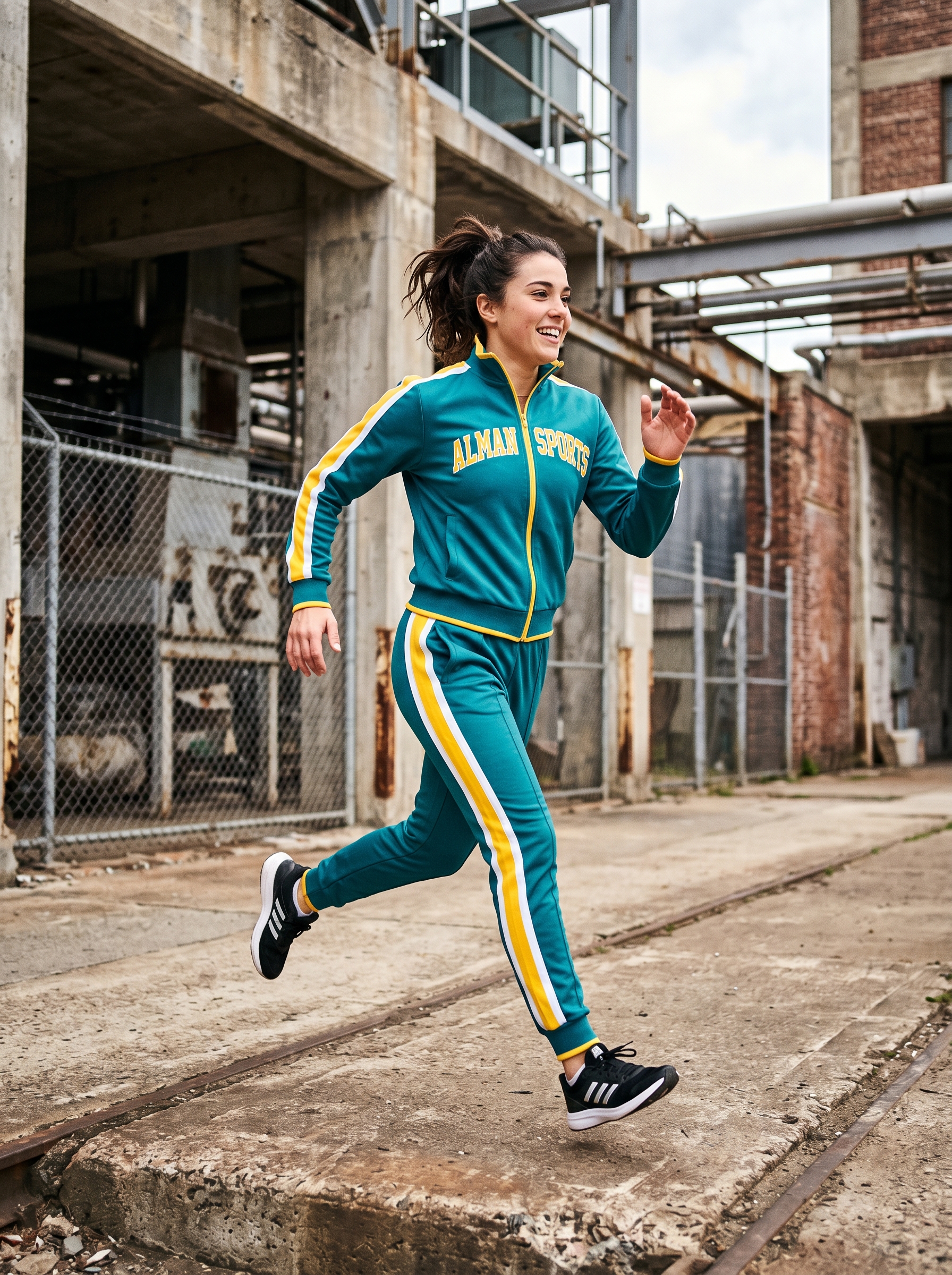 Premium 220 GSM Polyester Tracksuits | Custom Athletic Training Sets – Alman Sports