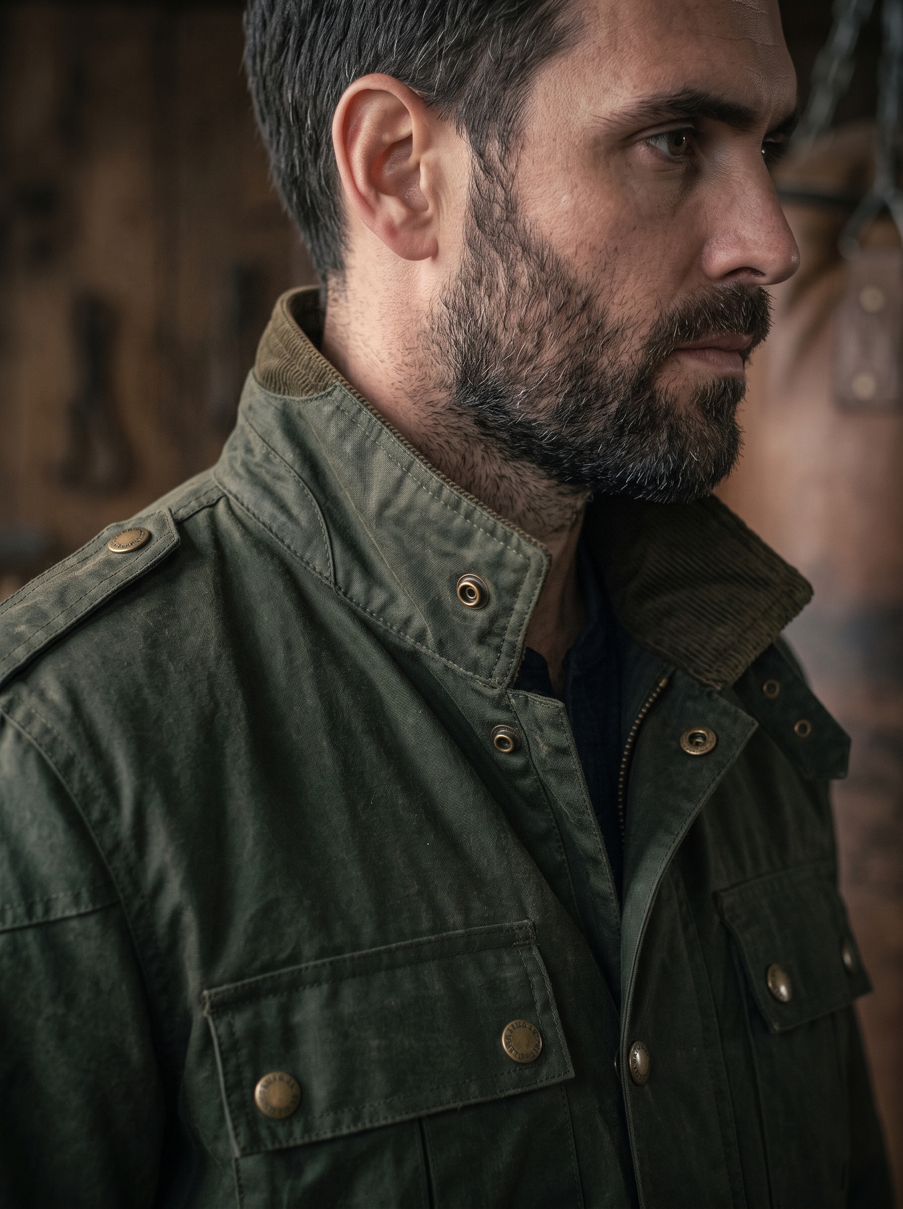 The Heritage Waxed Canvas Field Jacket - Image 4