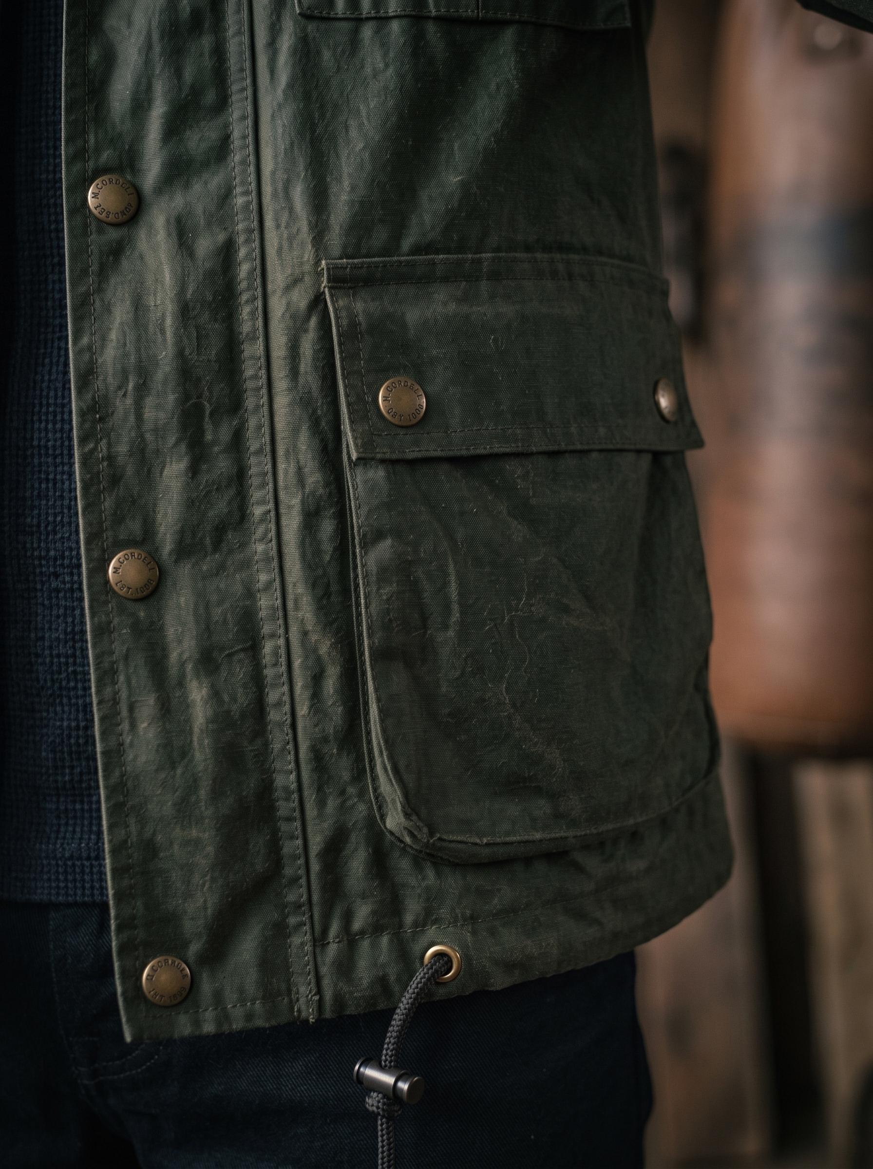 The Heritage Waxed Canvas Field Jacket - Image 5