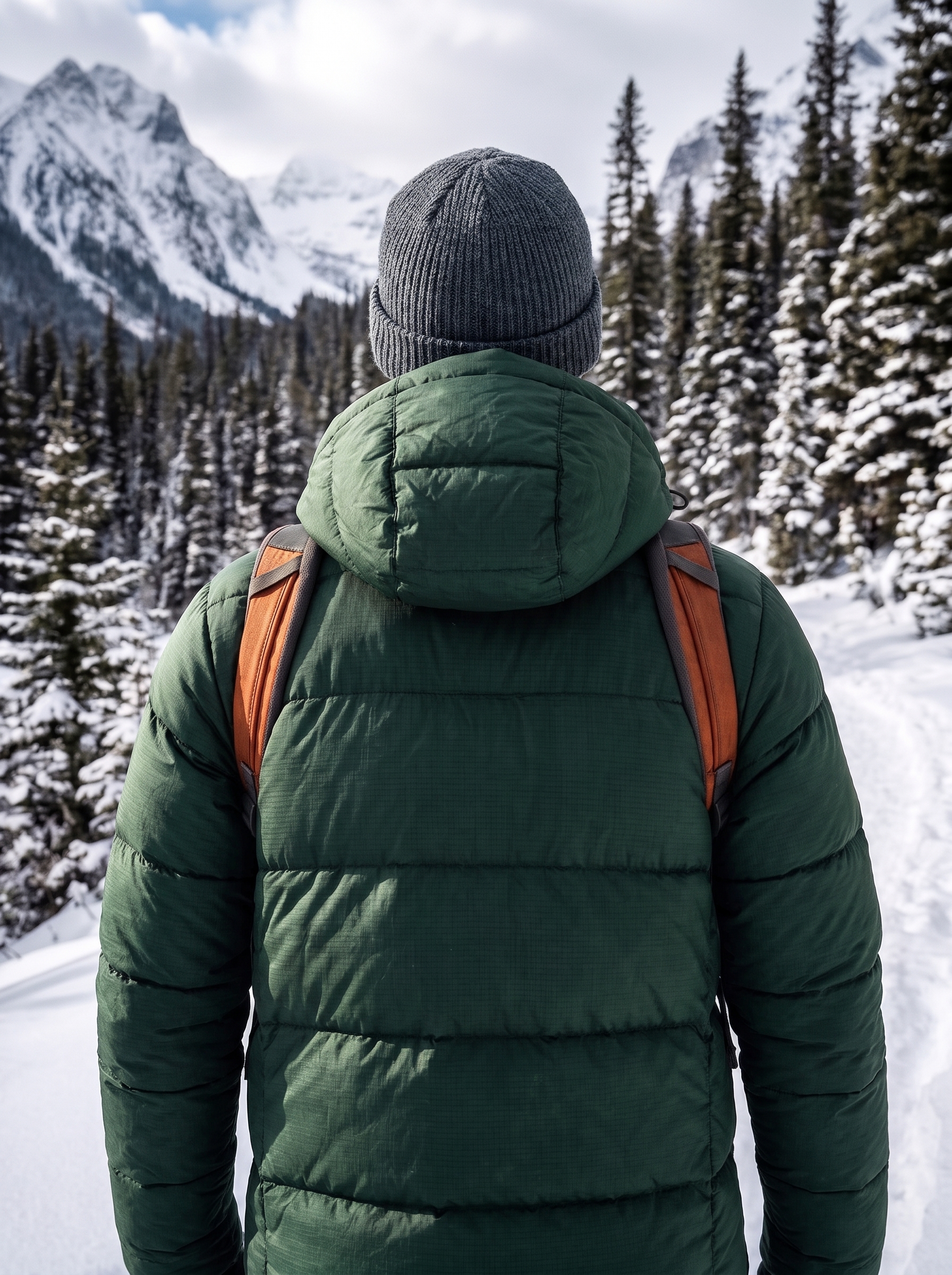 Men's Long Puffer Parkas - Image 4