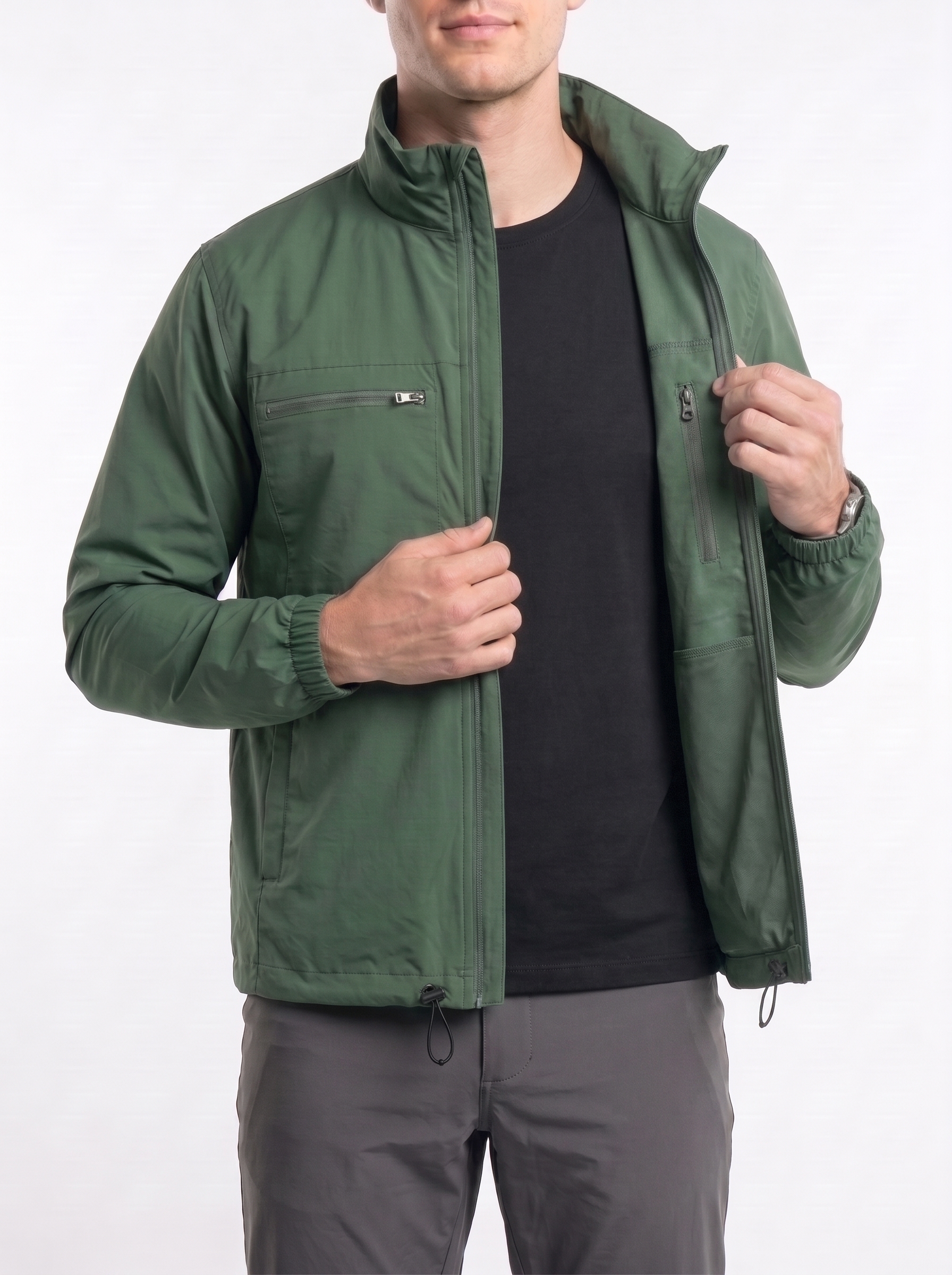 Lightweight, breathable, windproof, and water-resistant for all-day comfort. - Image 4