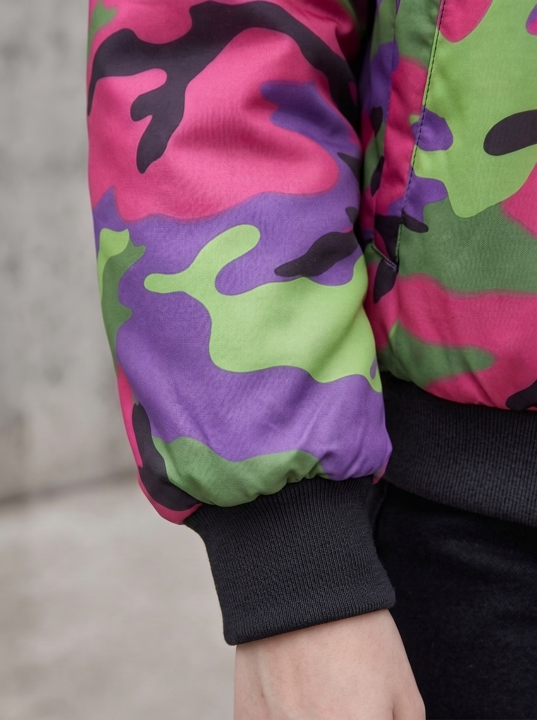 Women's Oversized Bomber Jackets - Image 5