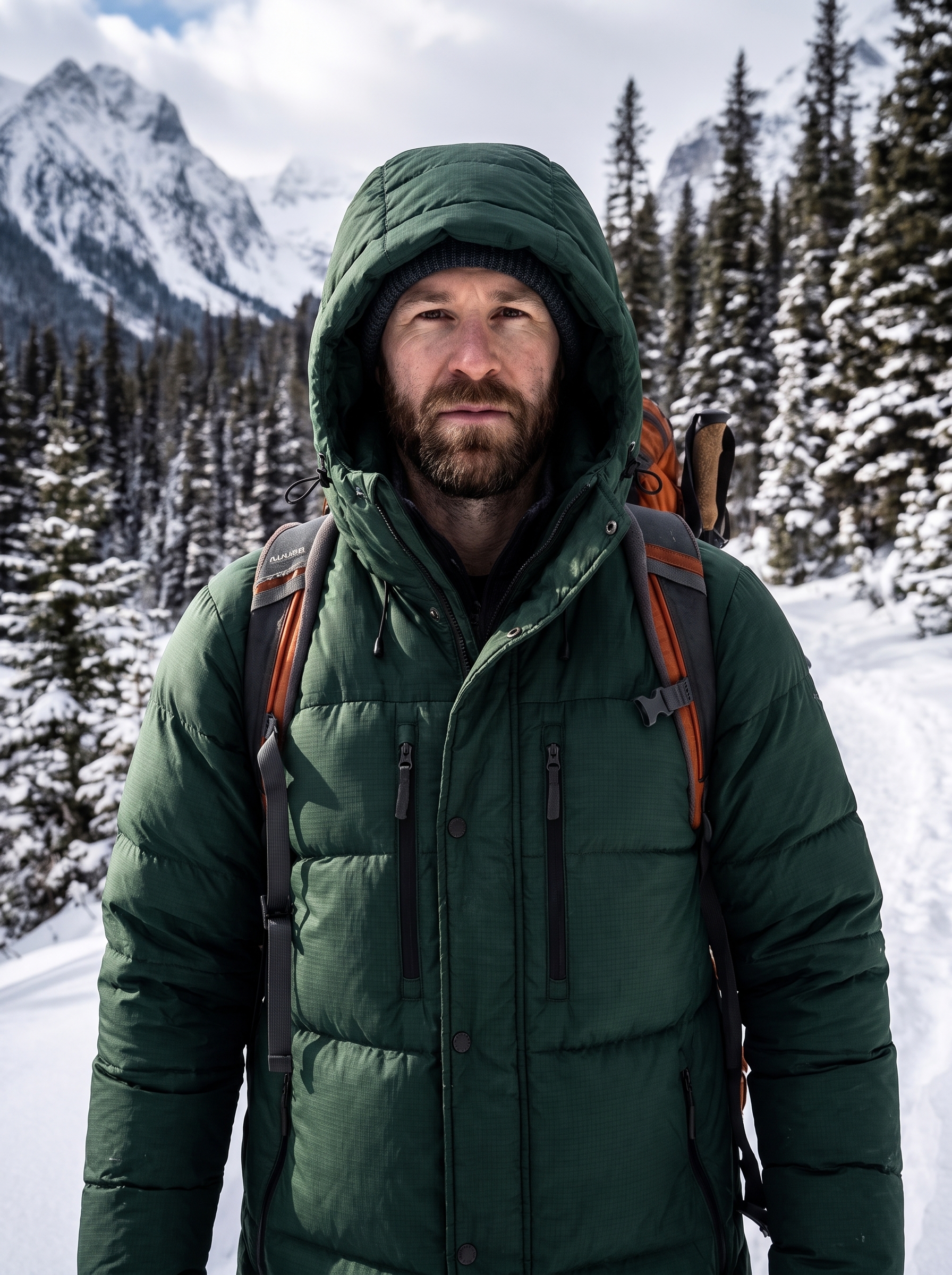 Men's Long Puffer Parkas - Image 5