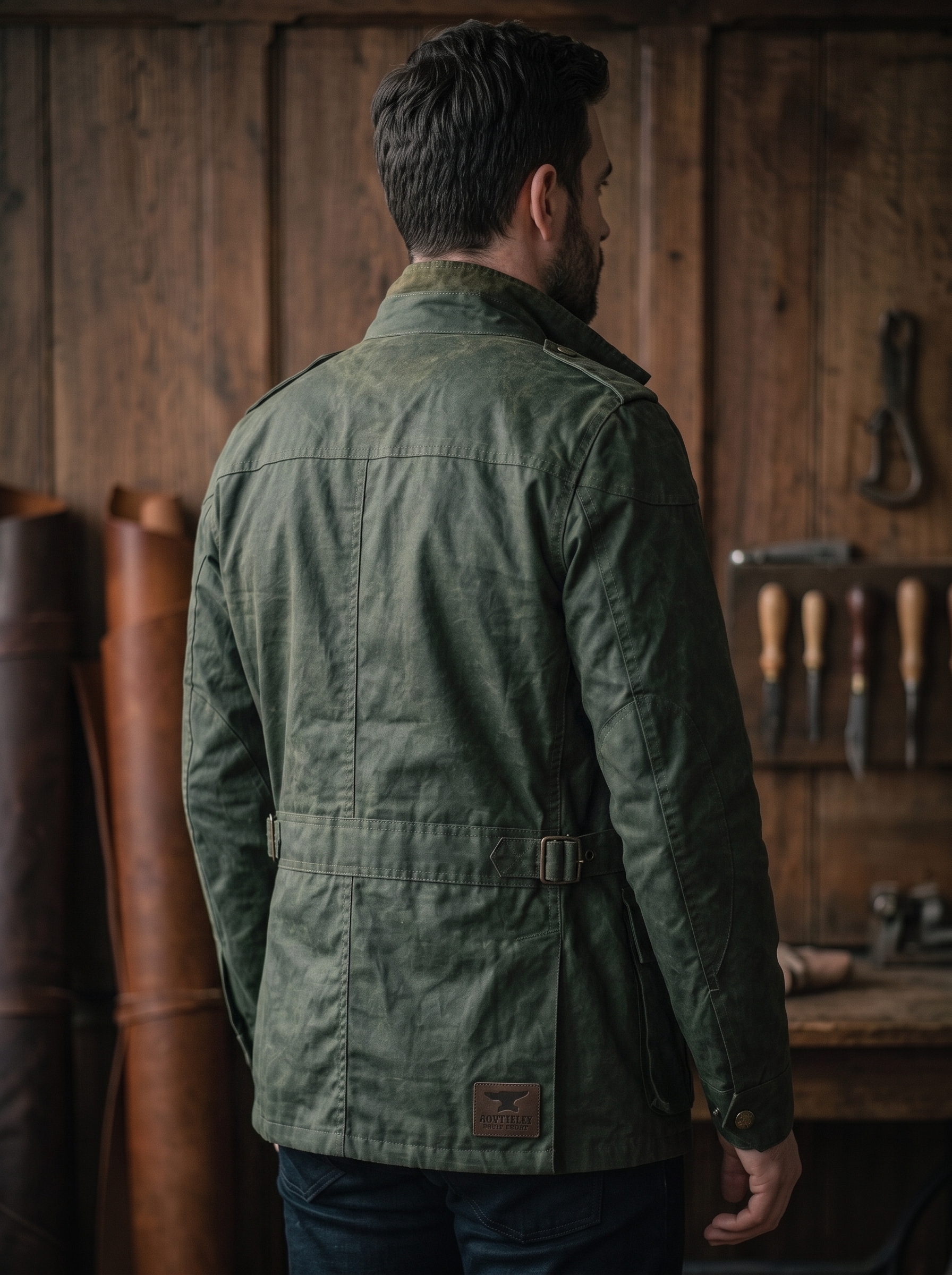 The Heritage Waxed Canvas Field Jacket - Image 7